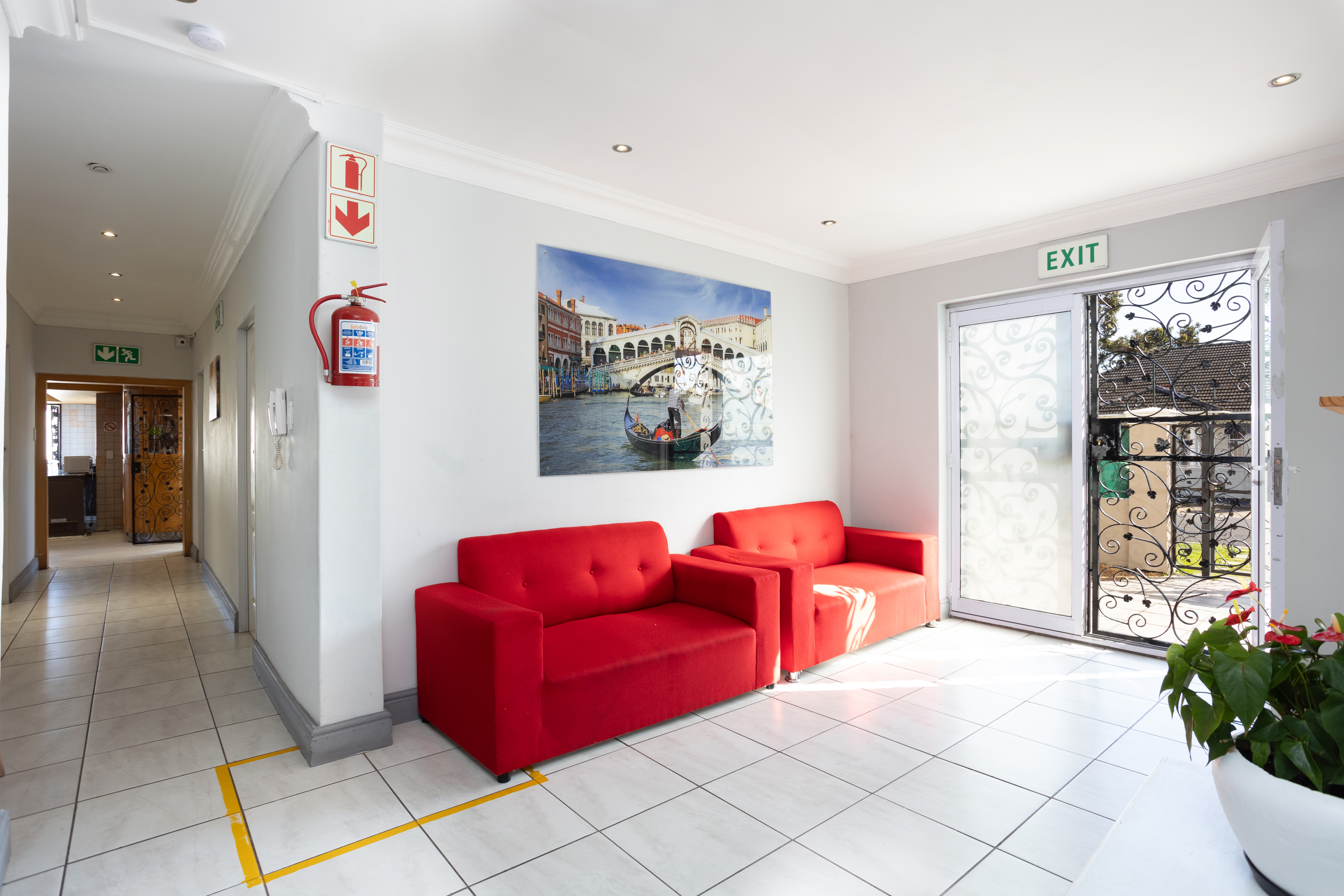 Communal lounge available at a Woodstock property